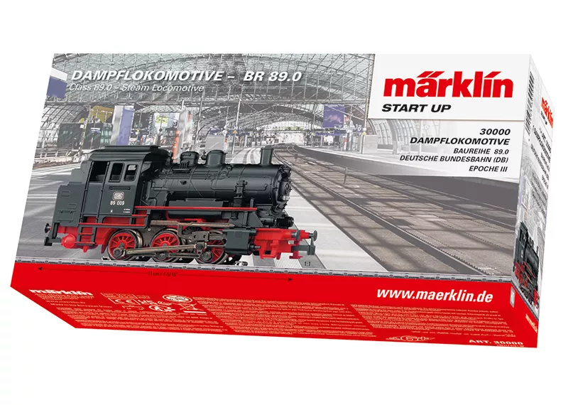 Märklin 30000 HO DB BR 89 startup