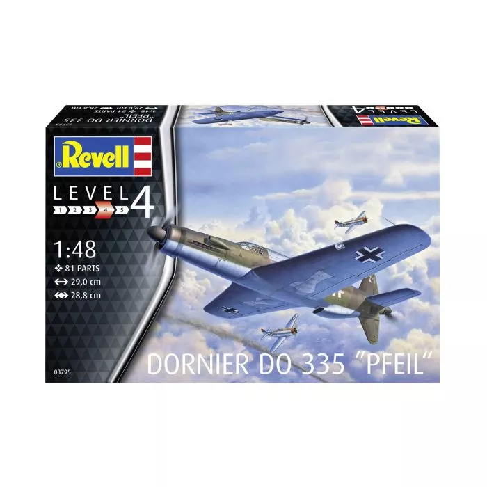 Revel 3795 1:48 Dornier DO 335 Pfeil