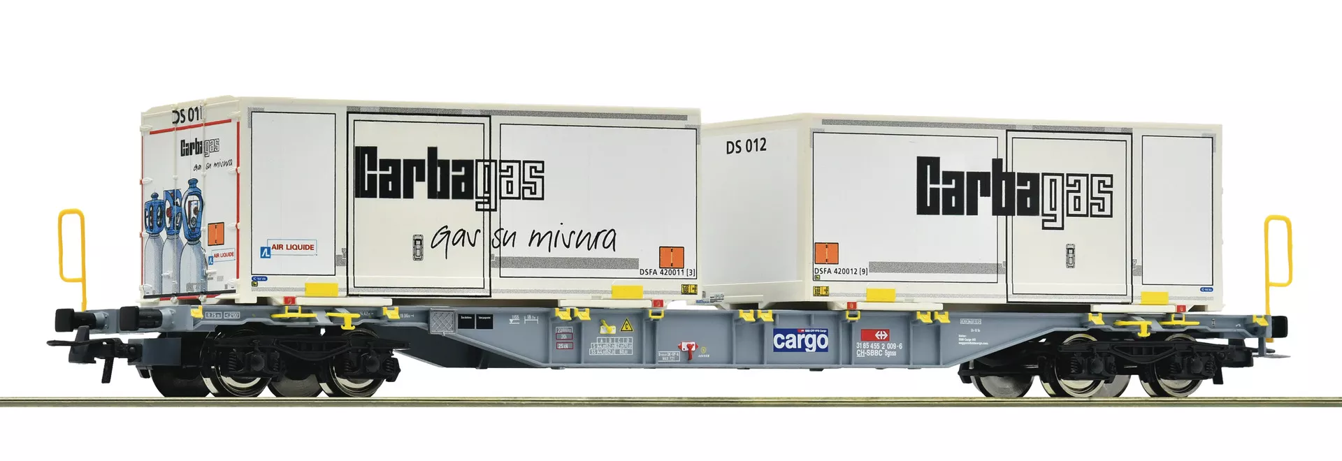 Roco 6600122 HO porte cont. Carbagas ép. VI