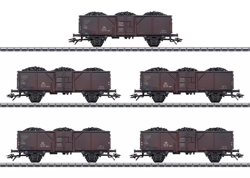 Märklin 44311 HO Fd-z-72 coffret de 5 wagons patinés ép. III