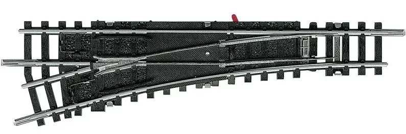 Trix 14938  N aig manuel 15 deg. gauche