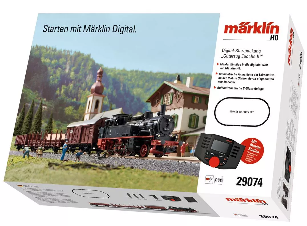 Märklin 29074 HO Coffret de départ numérique avec mobile station