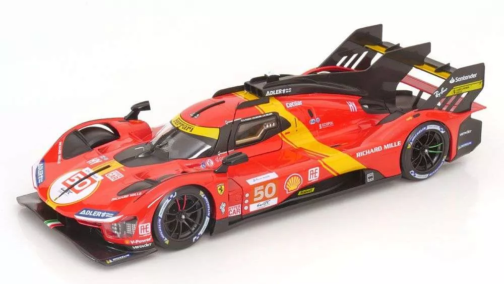 Burago 1816301-50  1:18 Ferrari 499P Le Mans 2023